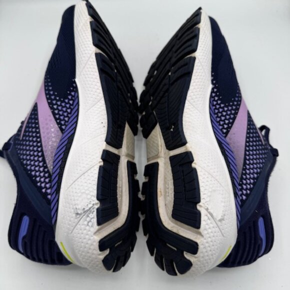 Brooks Women's Adrenaline GTS 22 Navy and Pink Sneakers Size 10.5 - Picture 5 of 7